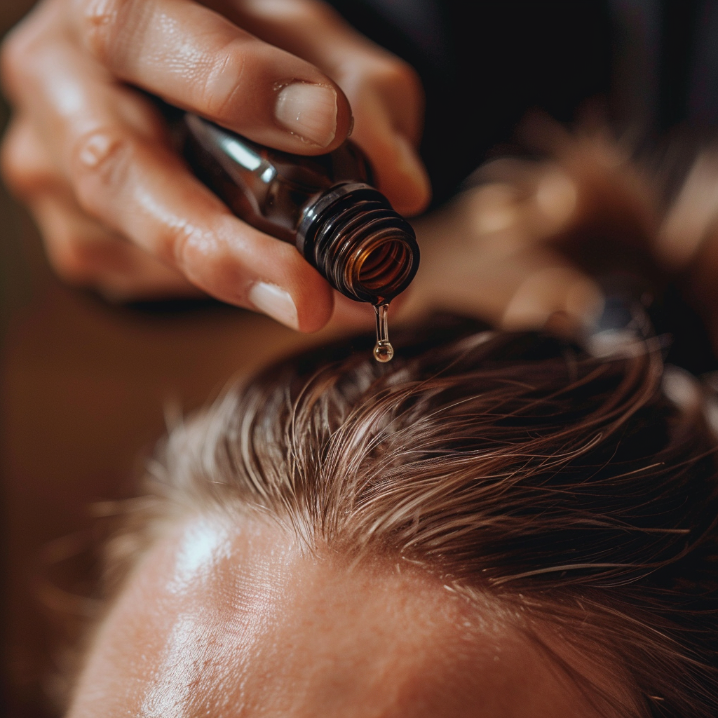 applying batana oil for scalp psoriasis