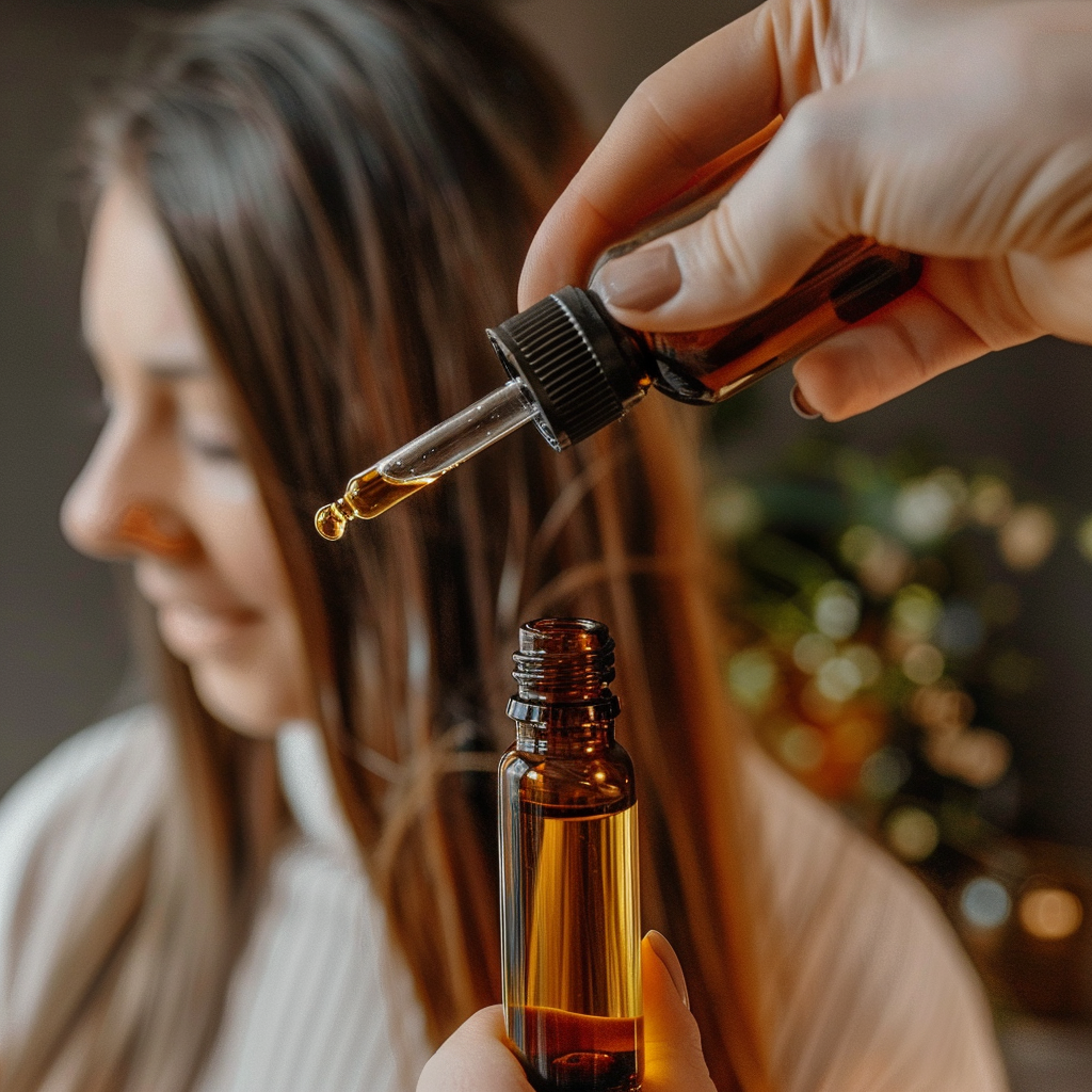 batana oil for shining hair